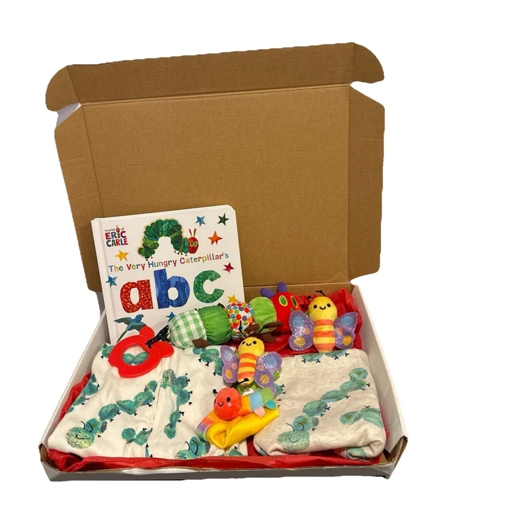 Newborn‎ Baby Gift Box, The Very Hungry Caterpillar ABC Book, Unisex Baby Shower